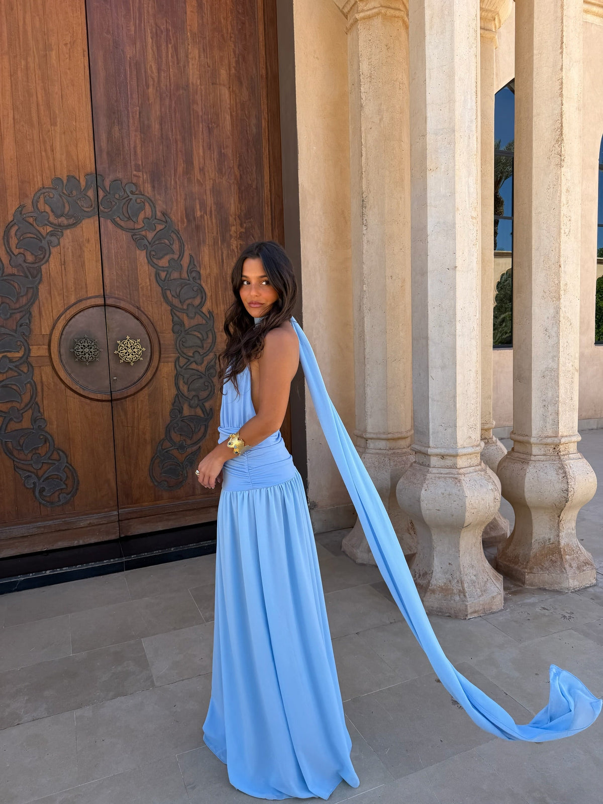 Vestido Paloma azul