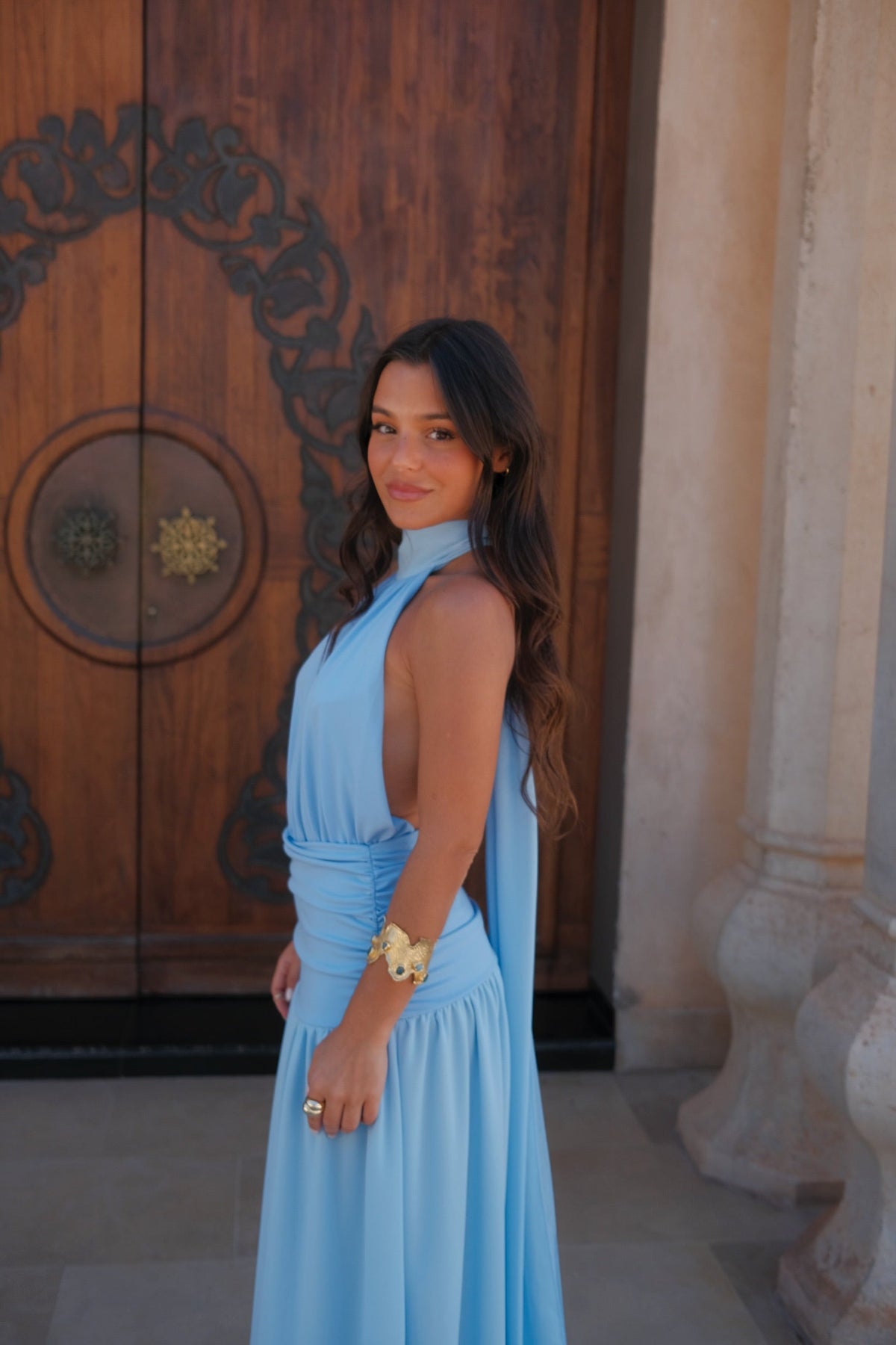 Vestido Paloma azul