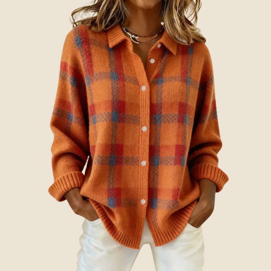 Camisola de malha macia