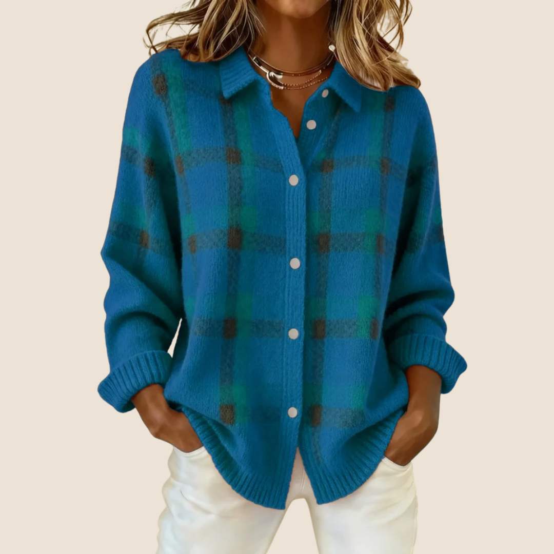 Camisola de malha macia