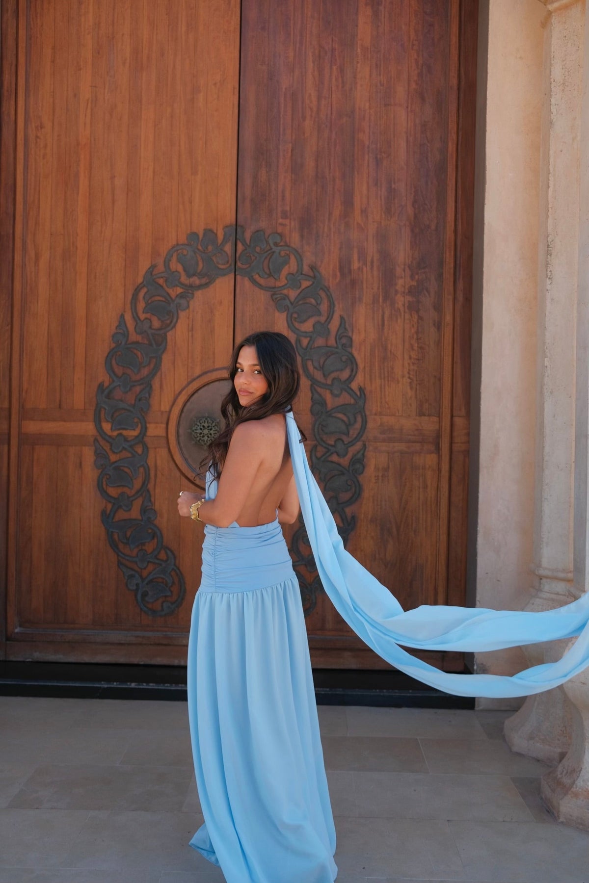Vestido Paloma azul