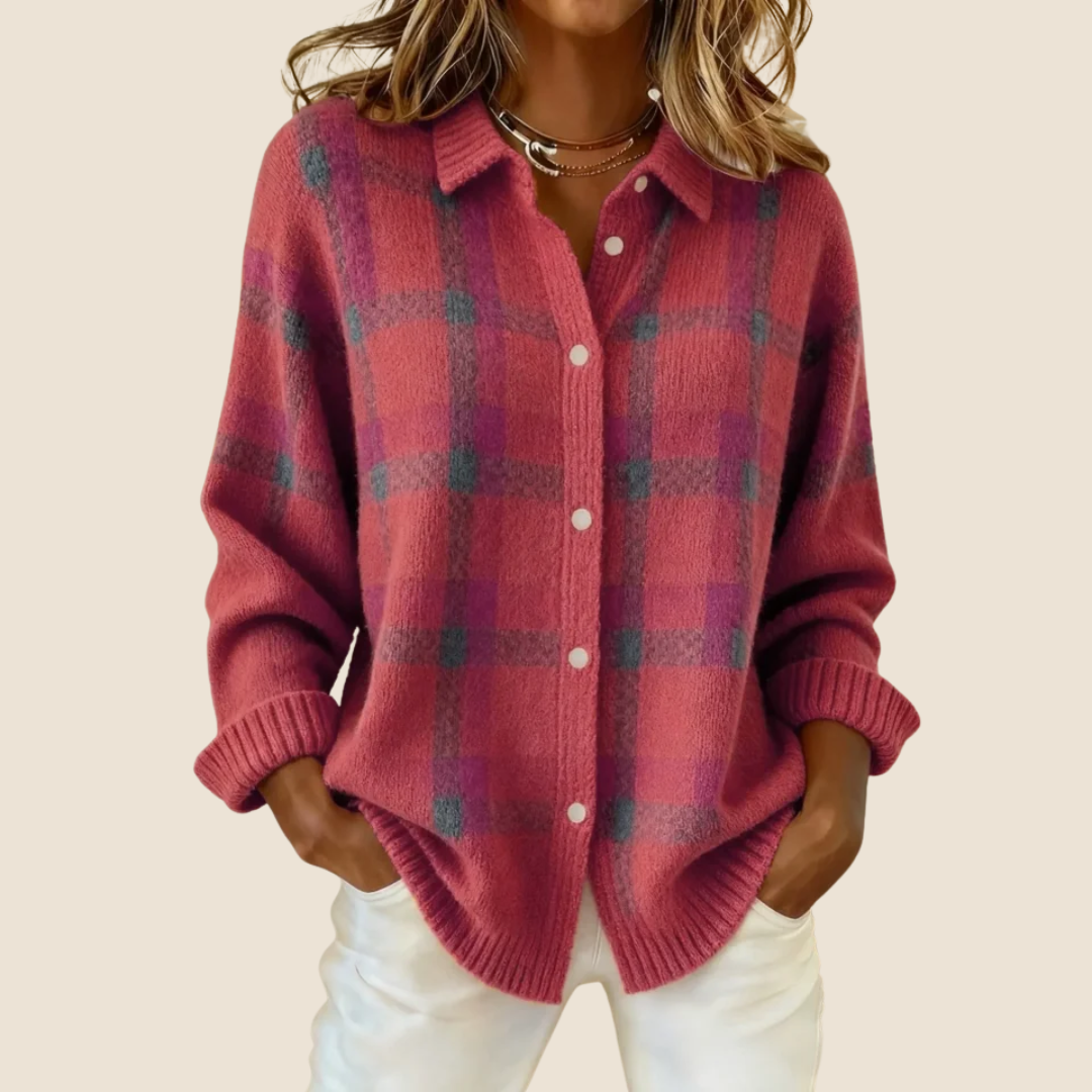 Camisola de malha macia