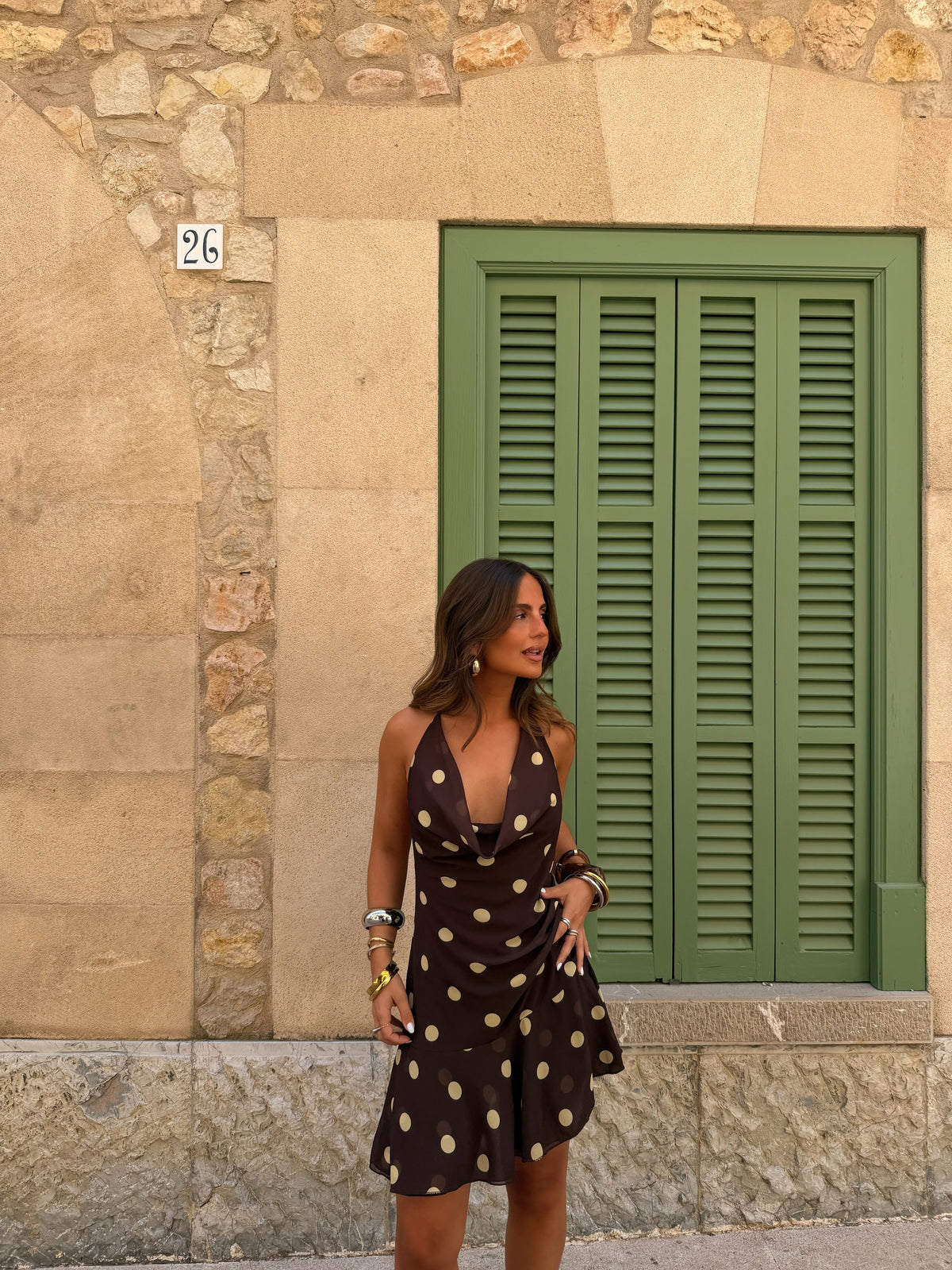 Vestido mini Almazón