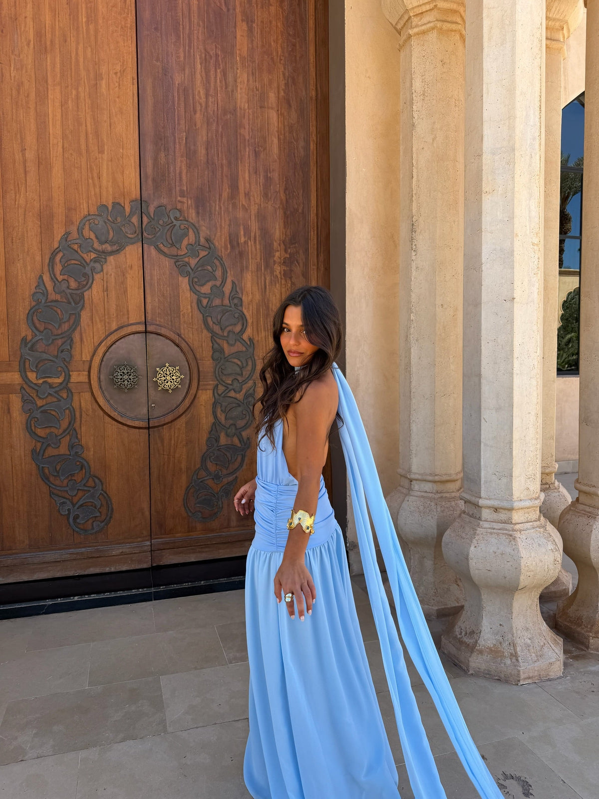 Vestido Paloma azul