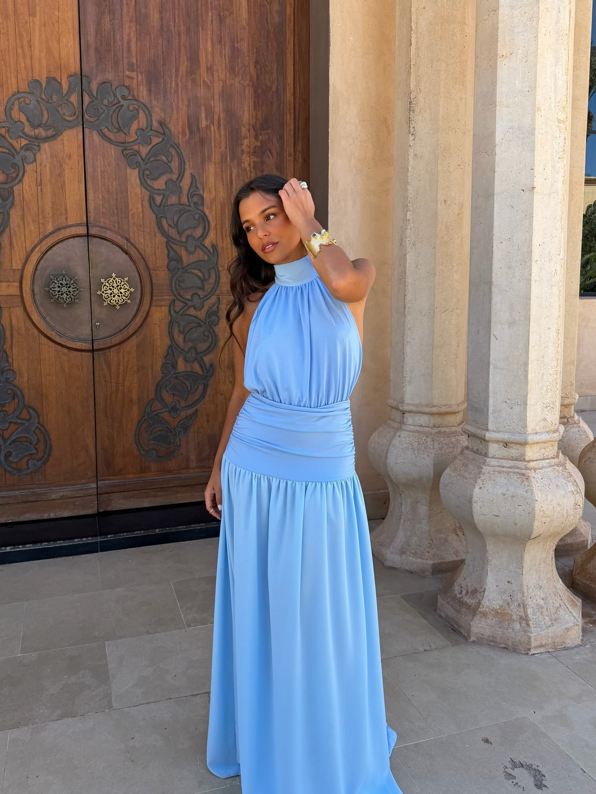 Vestido Paloma azul