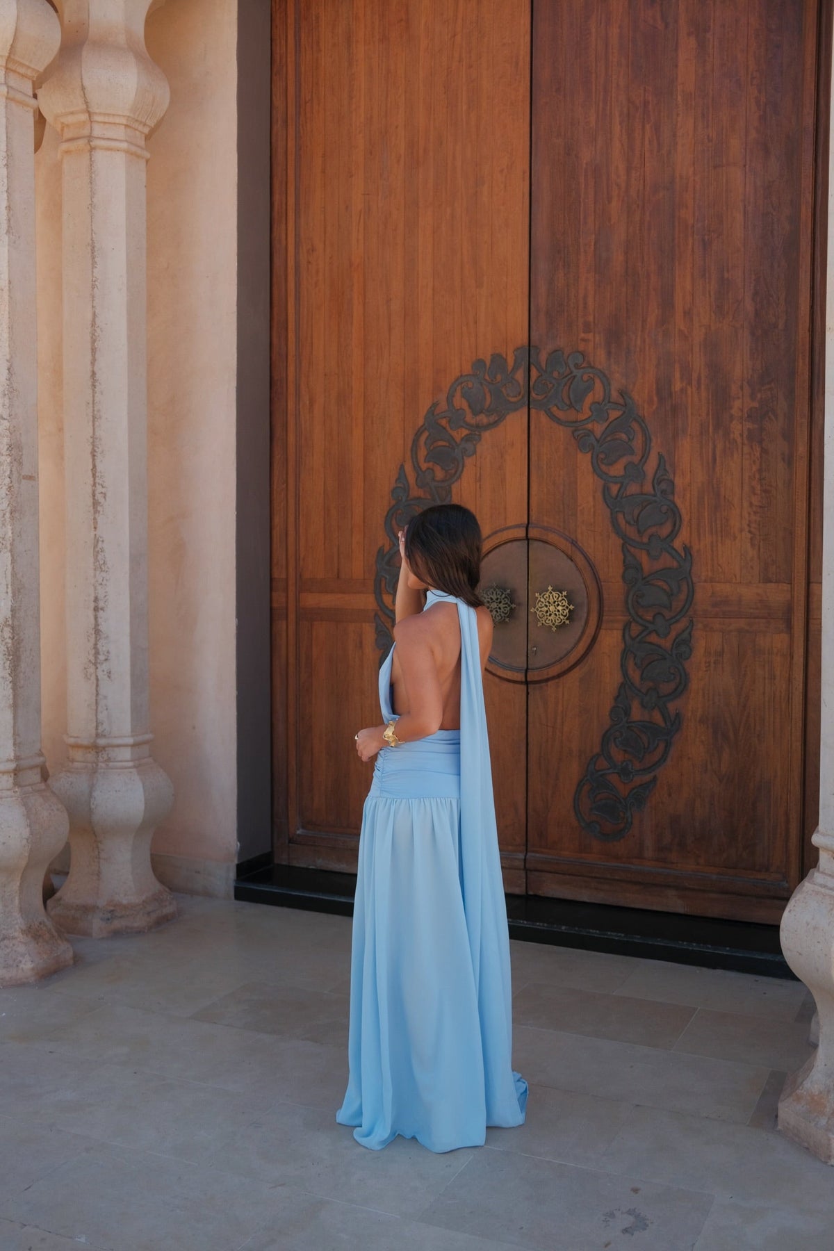 Vestido Paloma azul