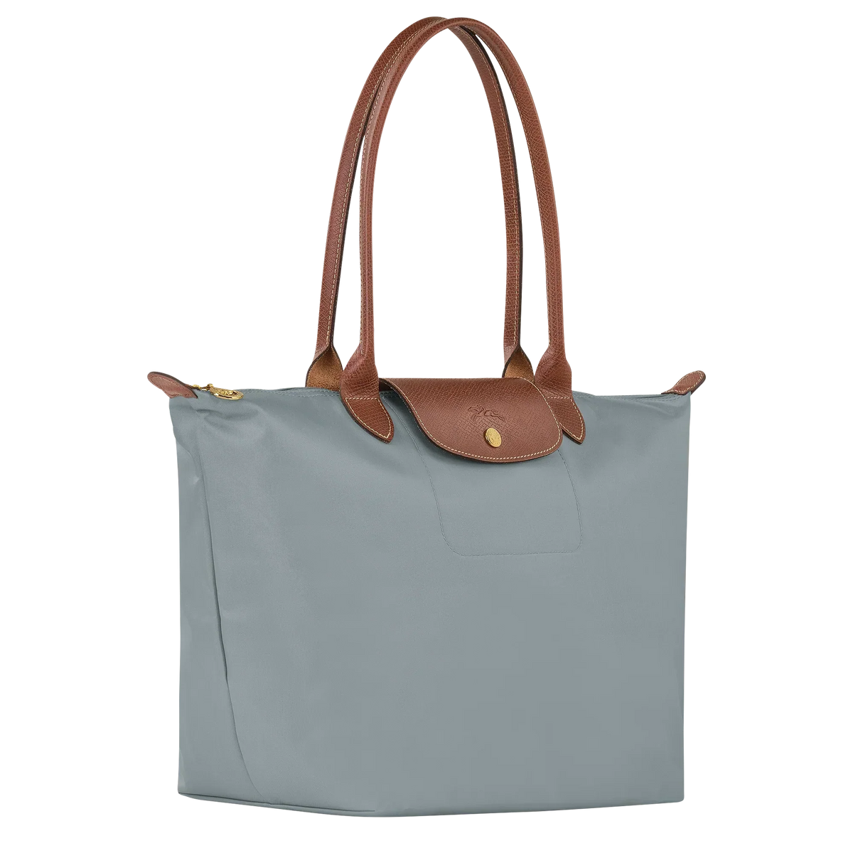 Mala grande premium cinzento-aço