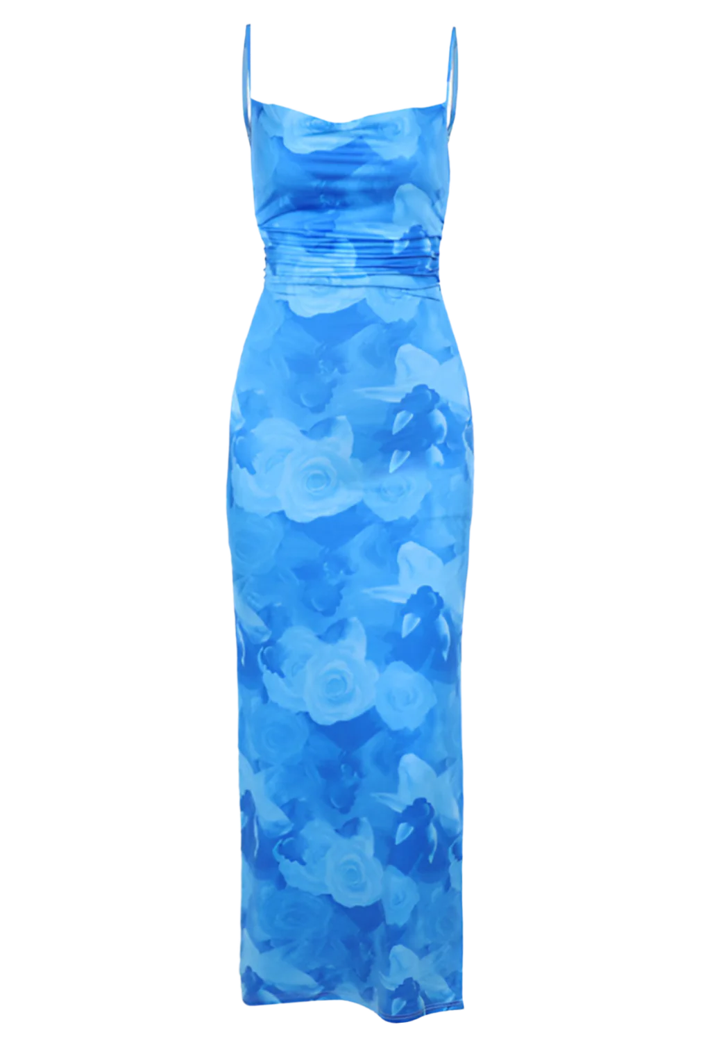 Vestido comprido Leah estampado