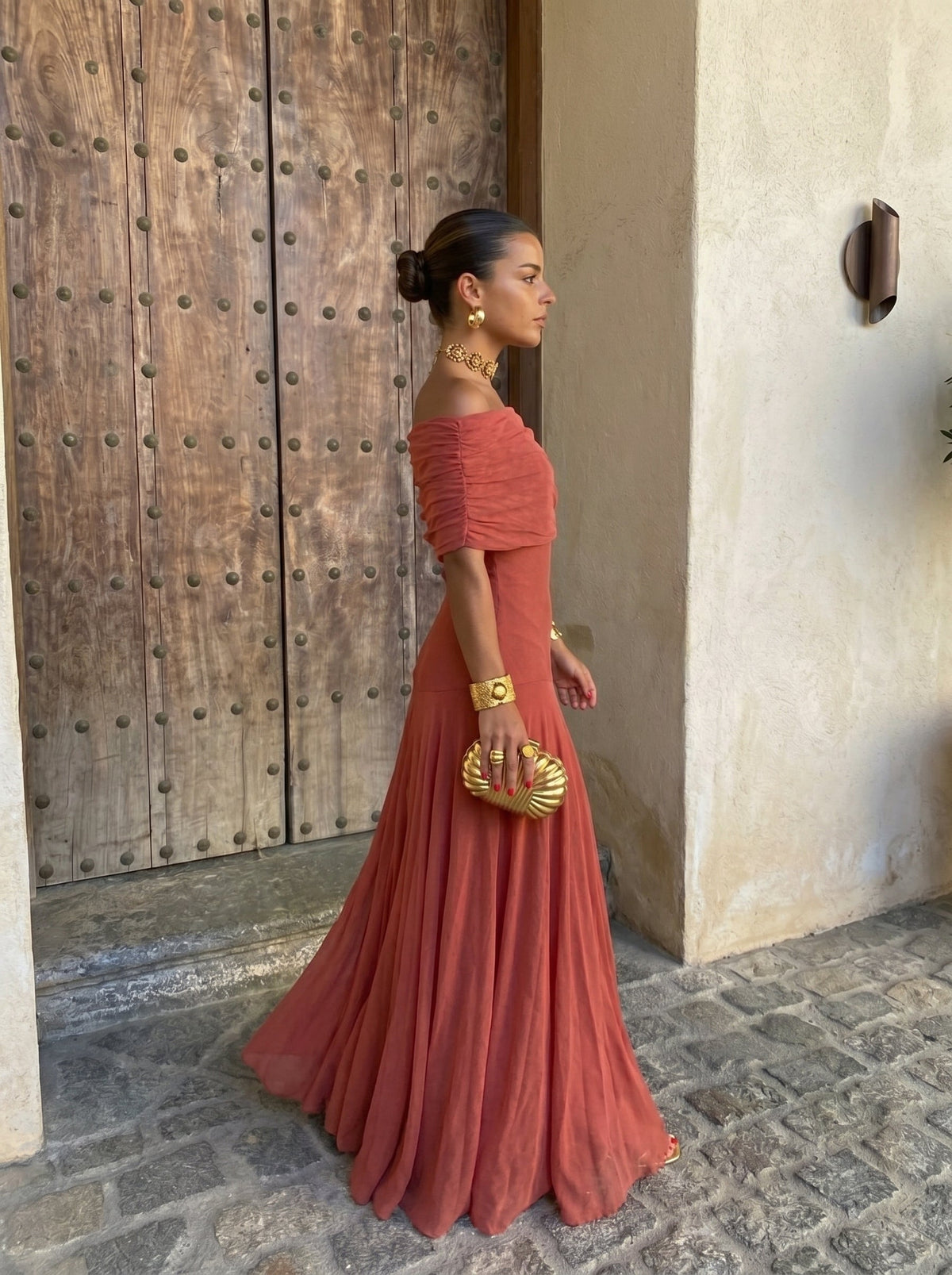 Vestido Irene de malha sem alças