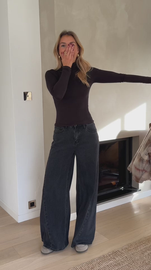 Jaqueta oversize de xadrez bege com lã