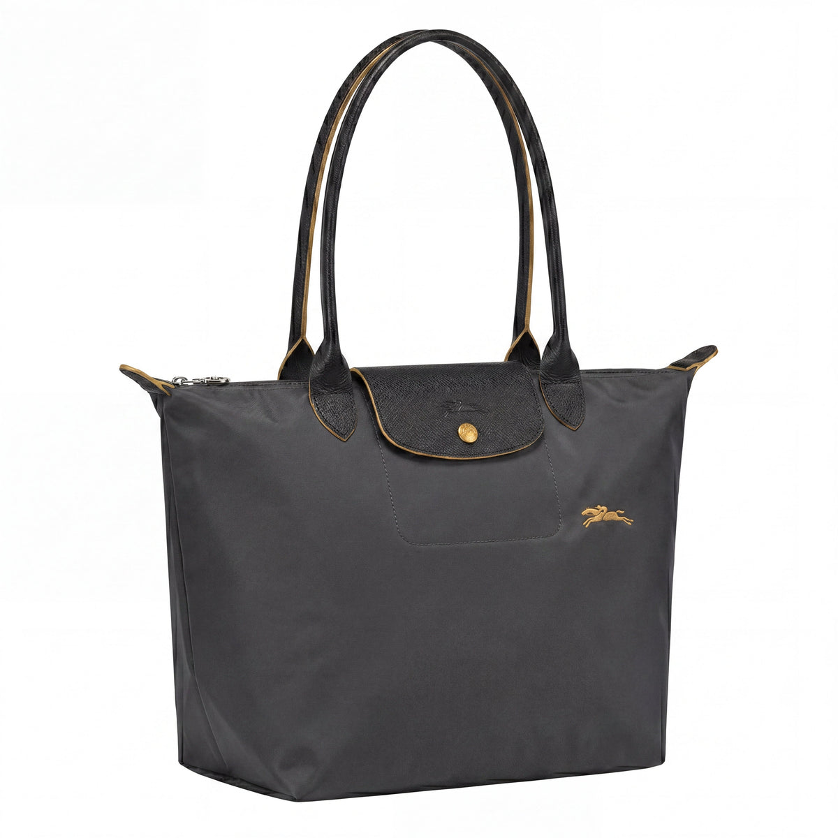 Mala grande premium preta e dourada